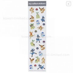 Japan Pokemon My Collect Stickers - Mix 2 Eevee & Piplup