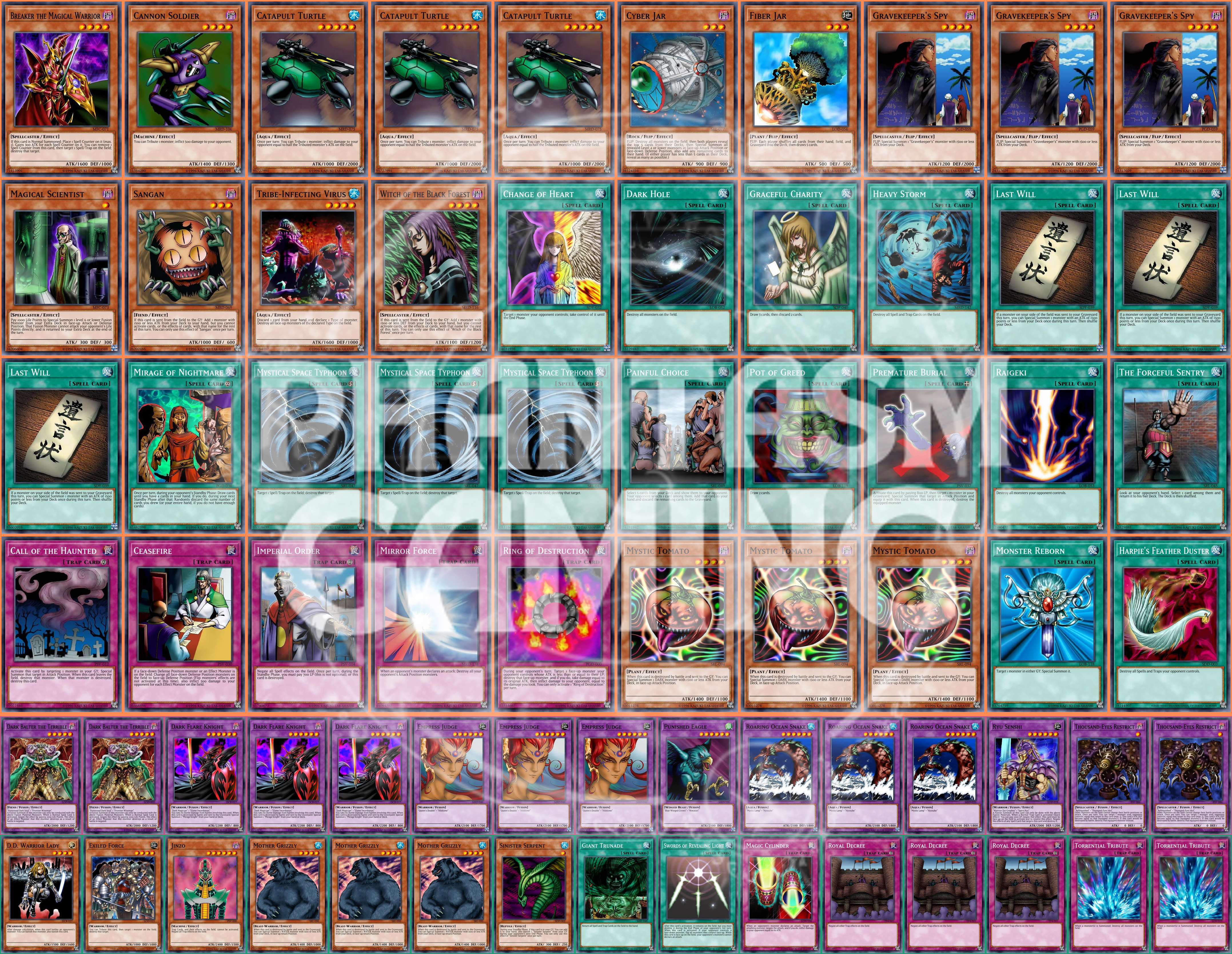 best ftk deck yugioh Scientist FTK Deck Magical Mystic Tomato Gravekeeper's Spy Yugioh