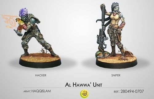 Infinity - Haqqislam: Al Hawwa'Unit - Corvus Belli Infinity