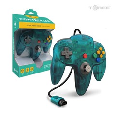 Tomee Wired N64® Controller For: N64® - Turquoise