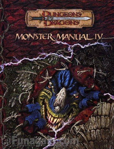 Dungeons and Dragons Monster Manual IV