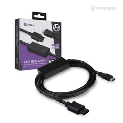 Hyperkin 3-in-1 HDMI Cable - Gamecube, SNES, NES