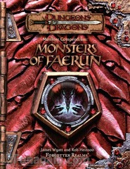 Dungeons and Dragons Monsters of Faerun 3rd Ed