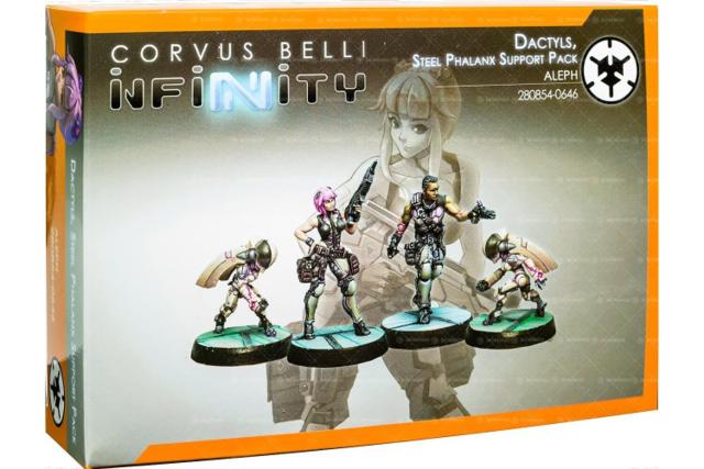 Infinity - Aleph: Dactyls Steel Phalanx Support Pack - Corvus 