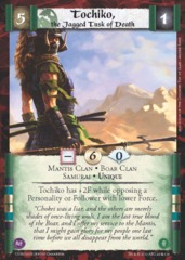 Tochiko, the Jagged Tusk of Death FOIL