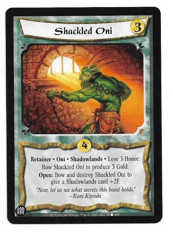 Shackled Oni