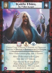 Kakita Hideo, The Fallen Keeper
