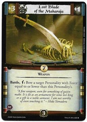 Lost Blade of the Maharaja