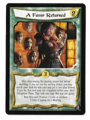 A Favor Returned