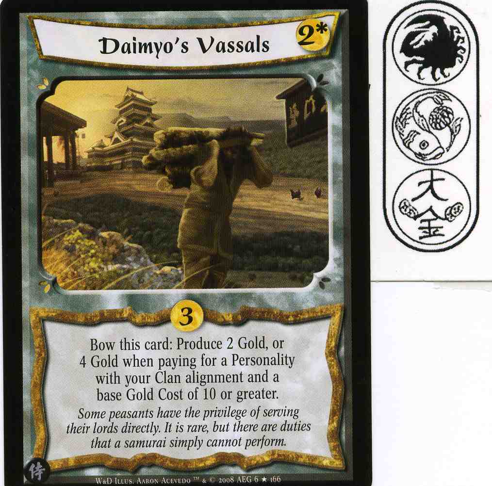 Daimyos Vassals