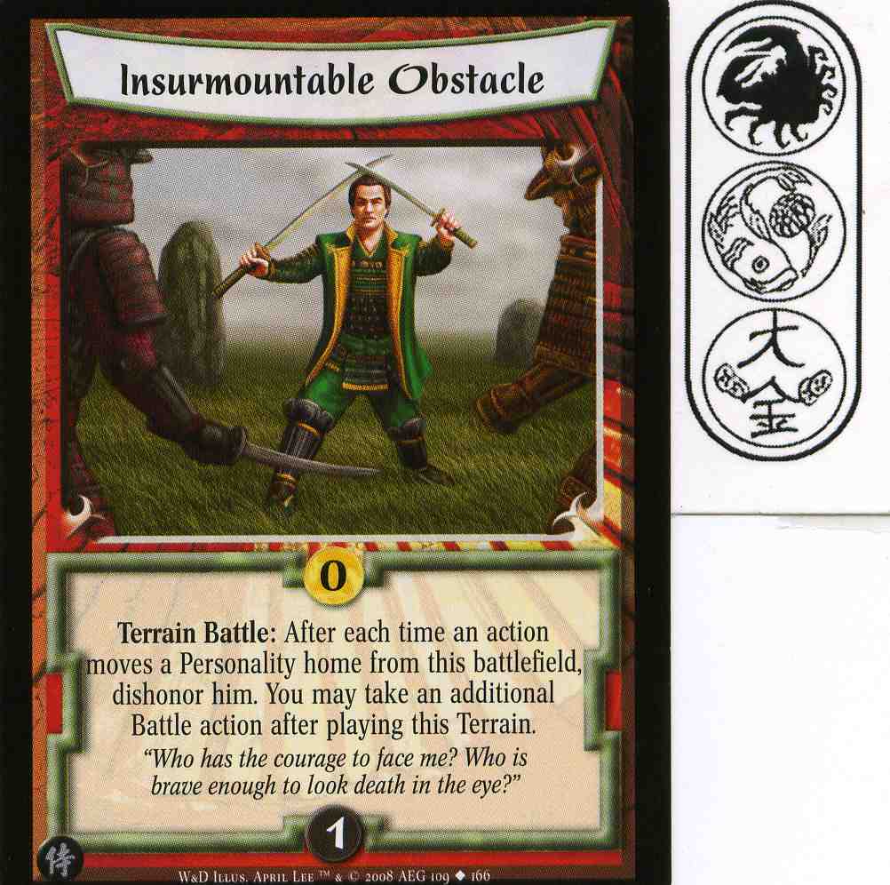 Insurmountable Obstacle