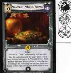 Naseru's Private Journal FOIL