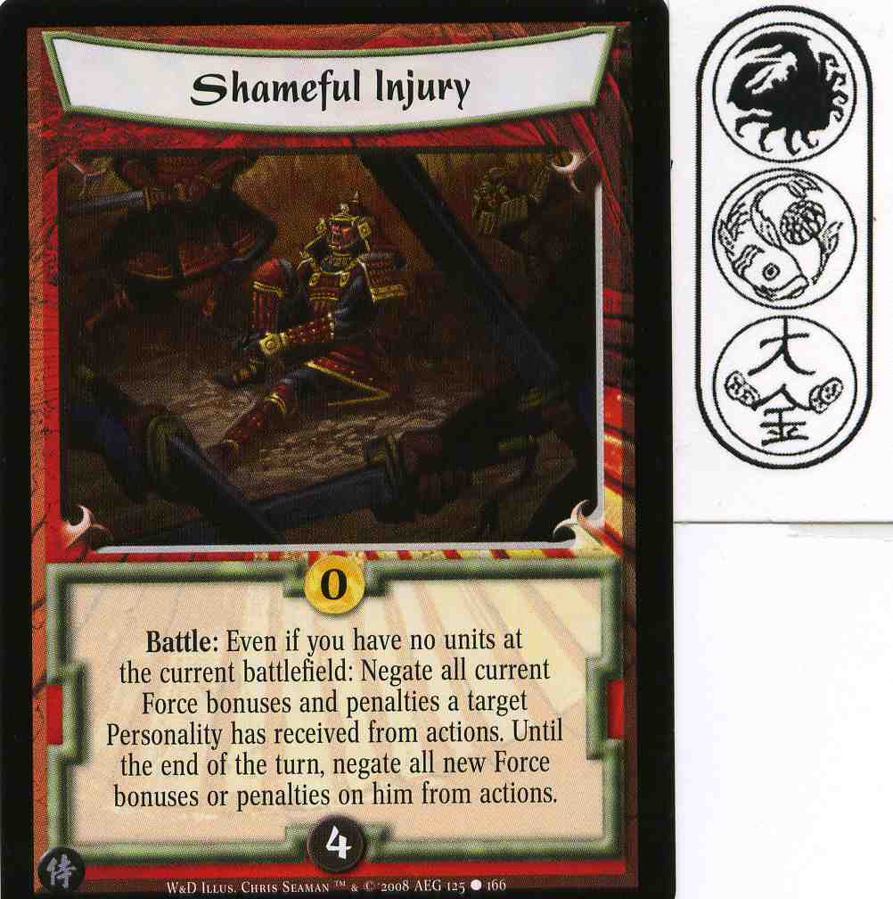 Shameful Injury