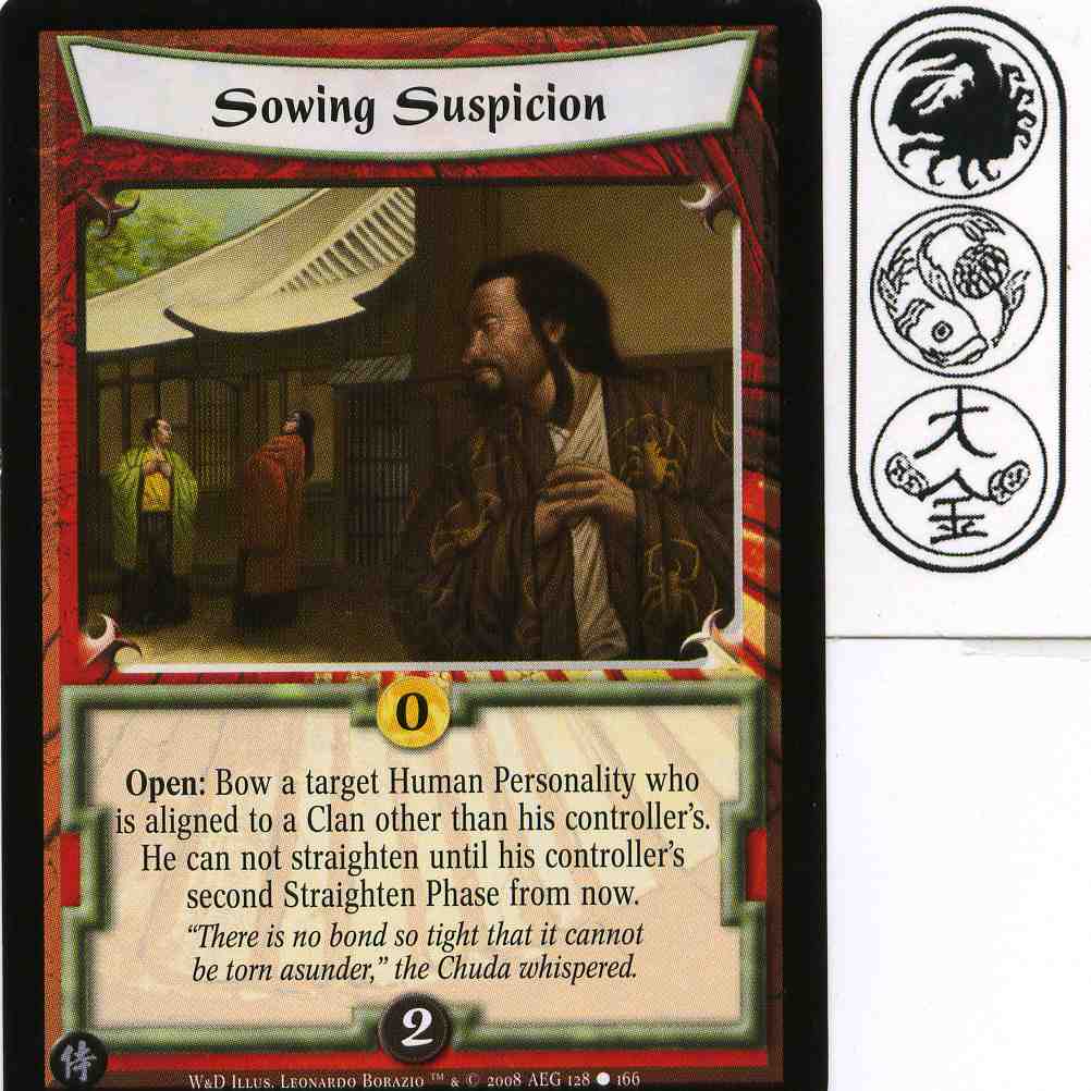 Sowing Suspicion