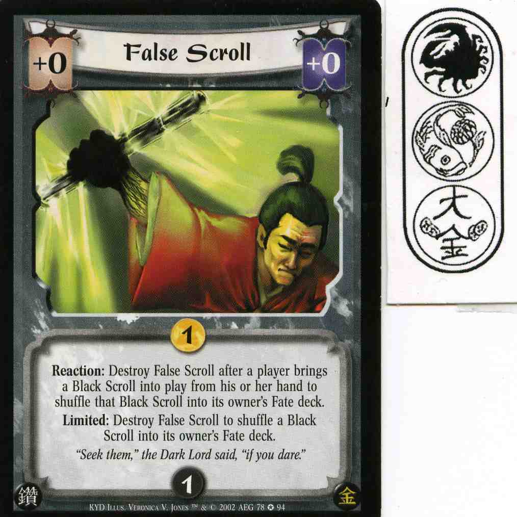 False Scroll