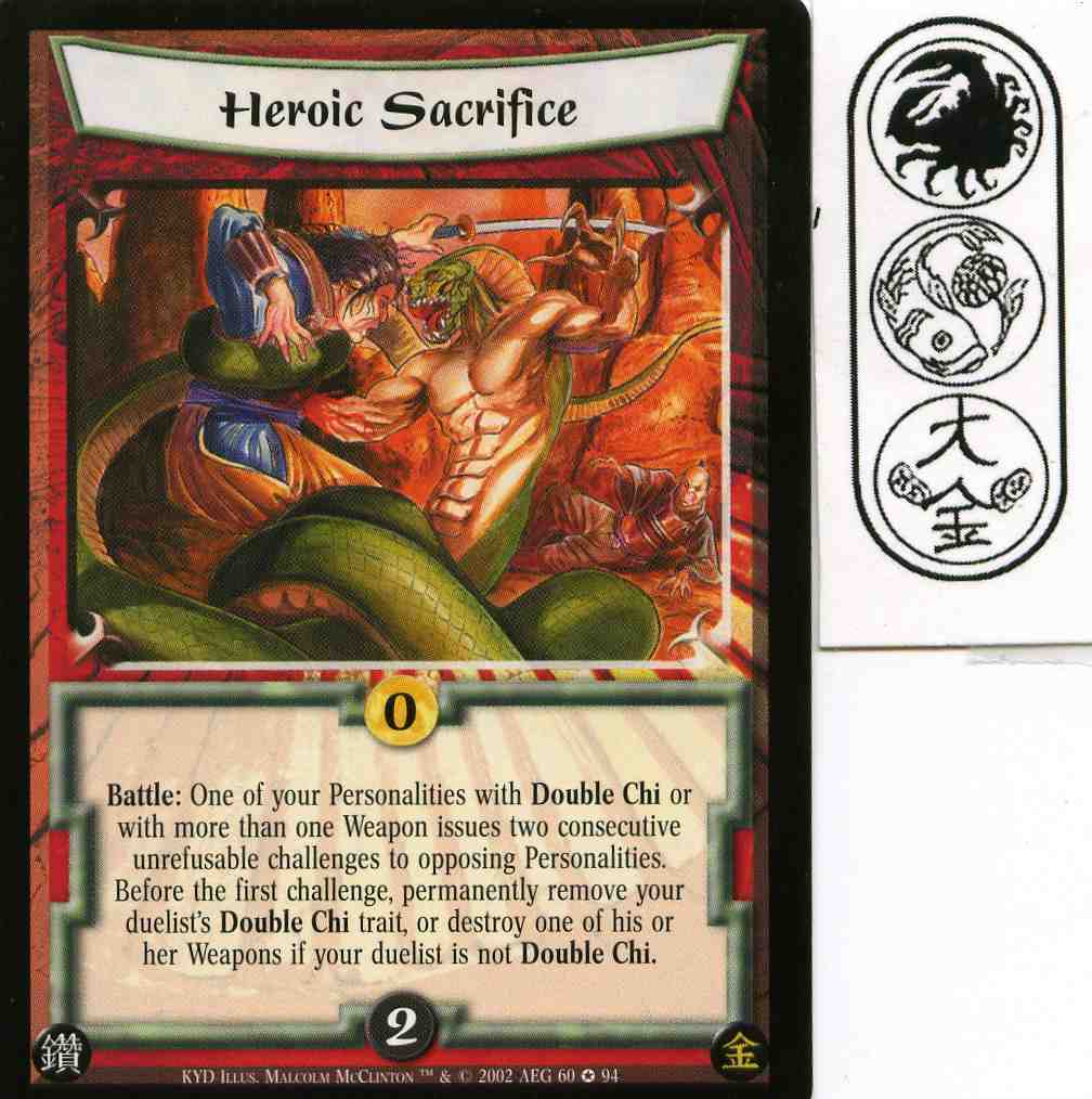 Heroic Sacrifice