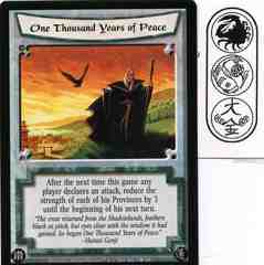 One Thousand Years of Peace