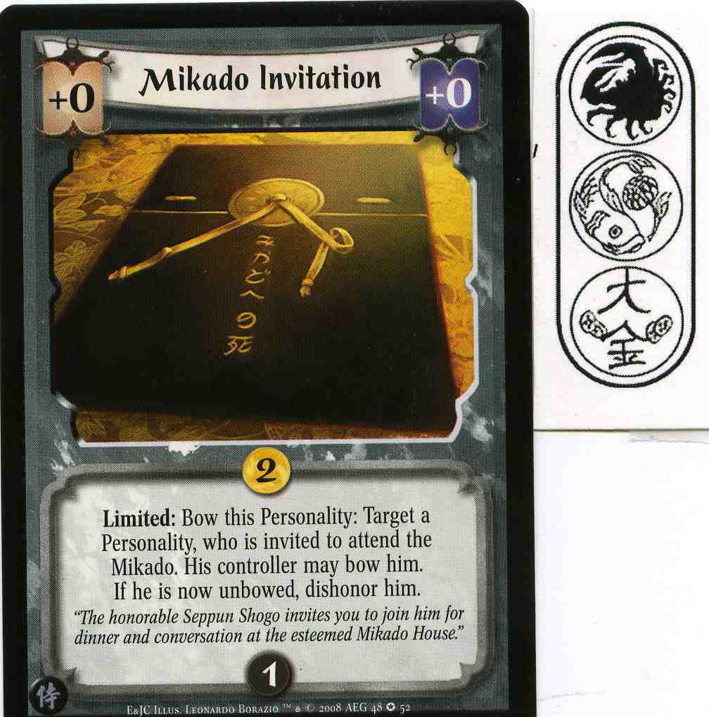 Mikado Invitation