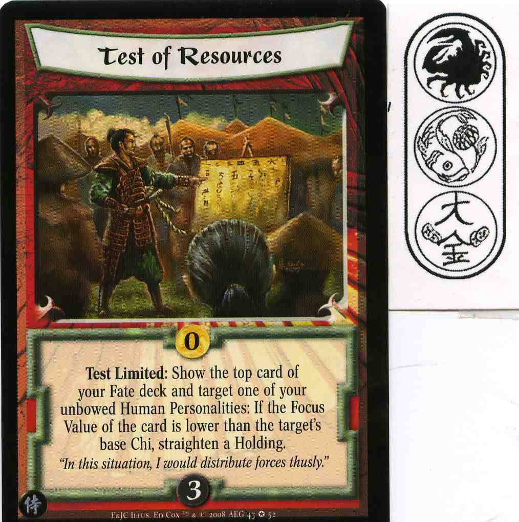 Test of Resources