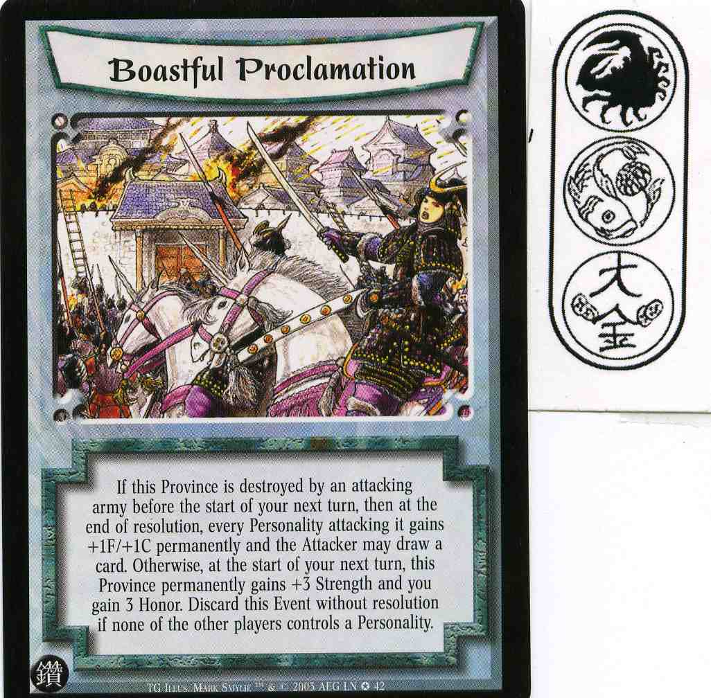 Boastful Proclamation