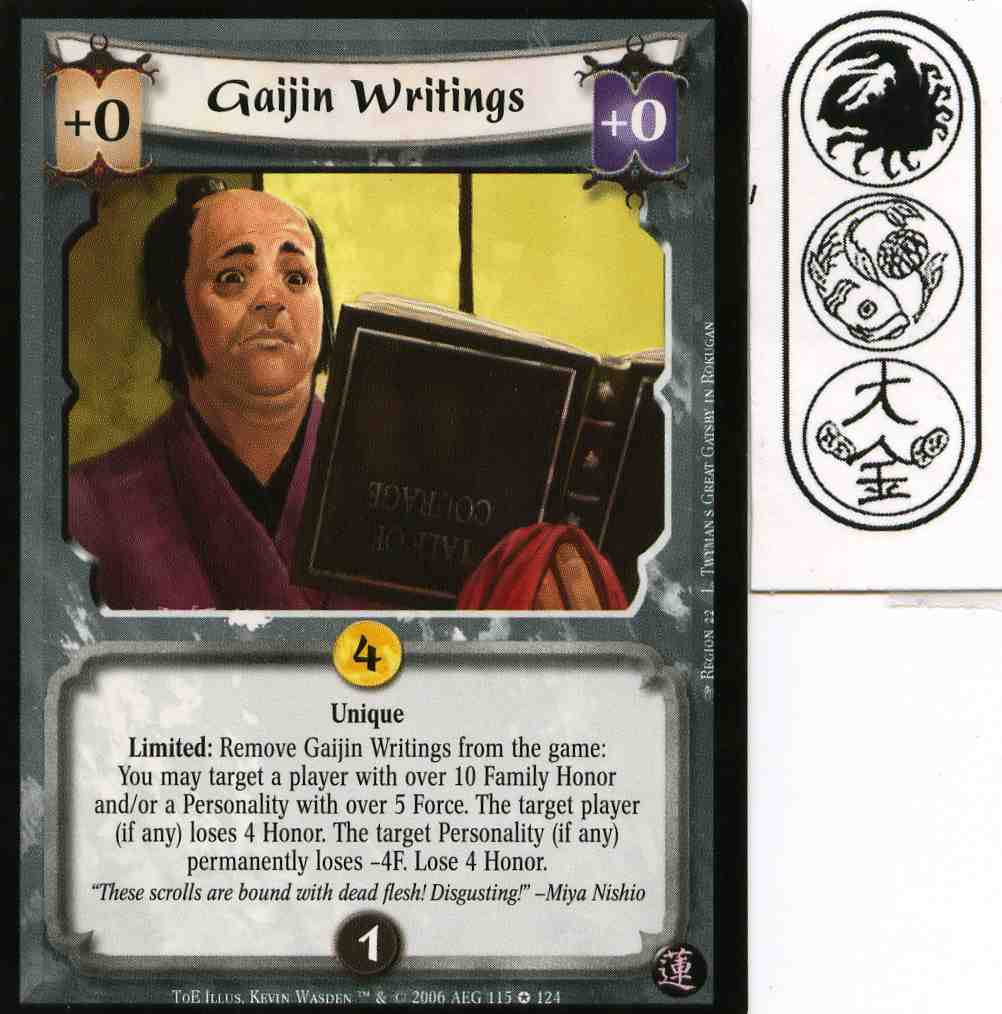 Gaijin Writings
