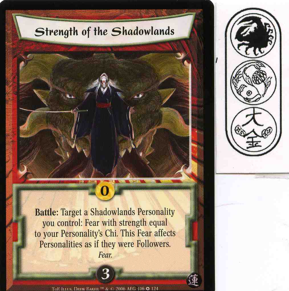 Strength of the Shadowlands