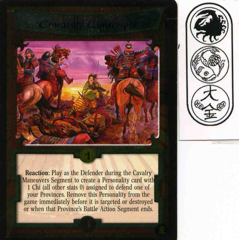Cowardly Conscripts FOIL