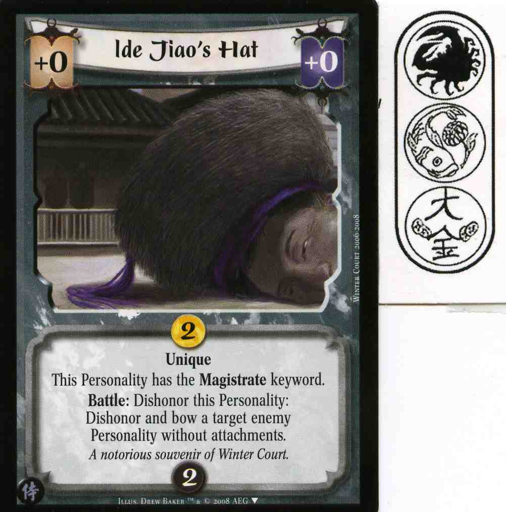 Ide Jiaos Hat