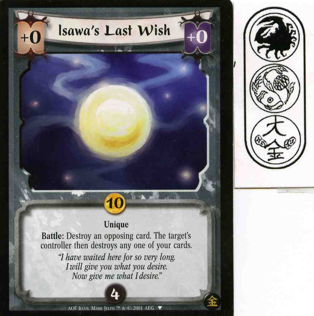 Isawas Last Wish