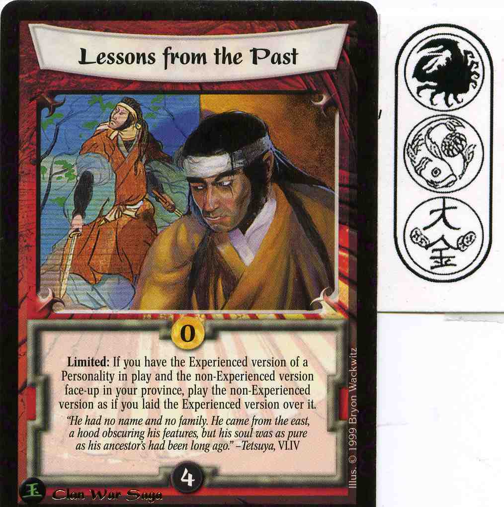 Lessons from the Past FOIL