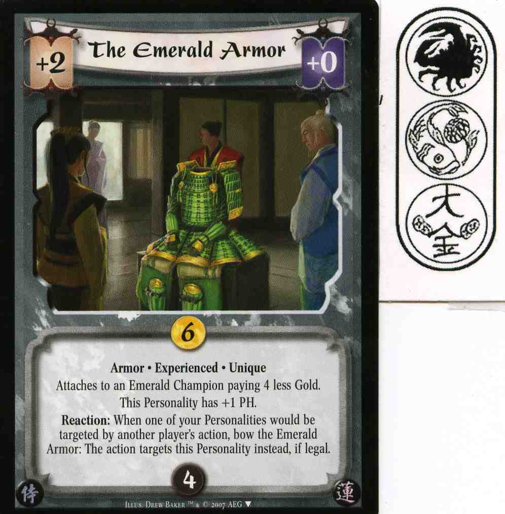 The Emerald Armor Experienced
