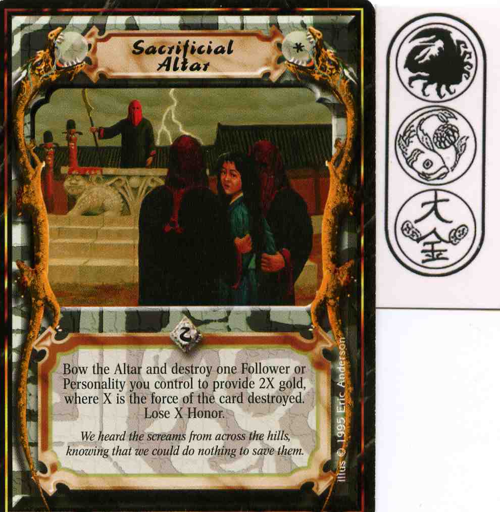 Sacrificial Altar