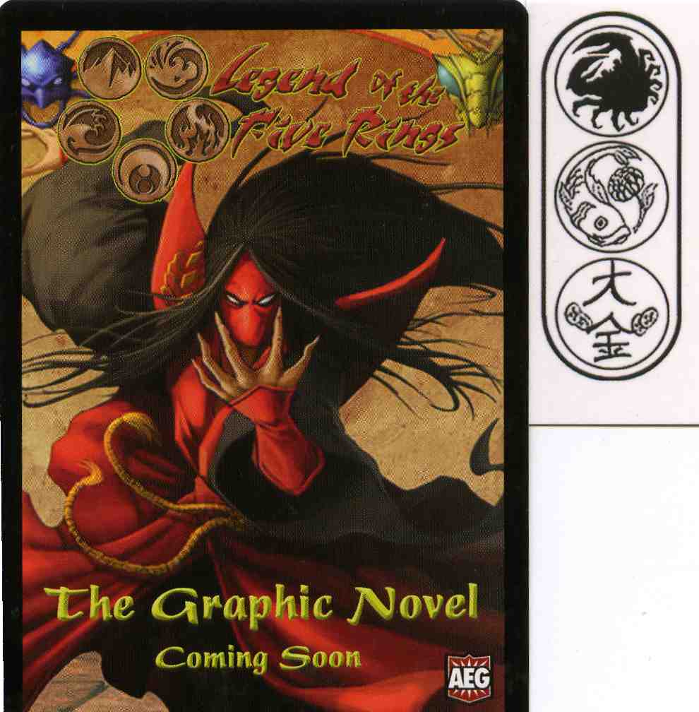 The Graphic Novel Promo card