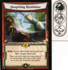 Surprising Resistance