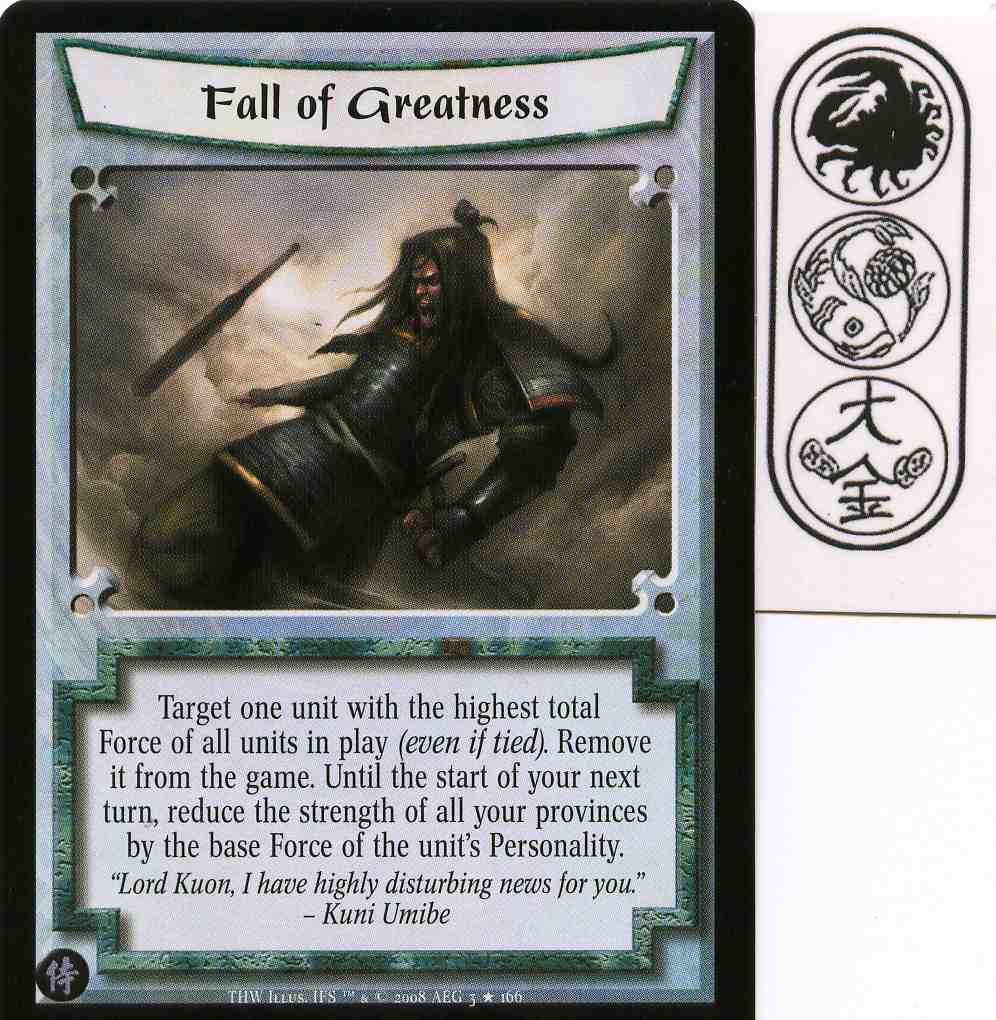 Fall of Greatness
