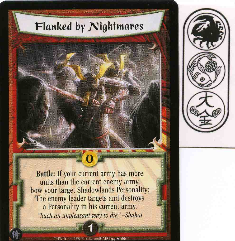 Flanked by Nightmares