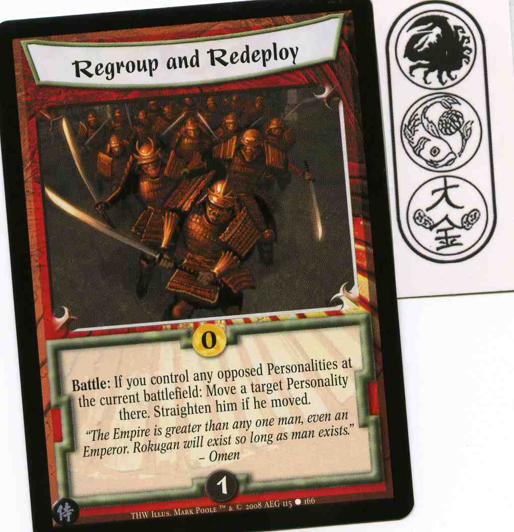 Regroup and Redeploy