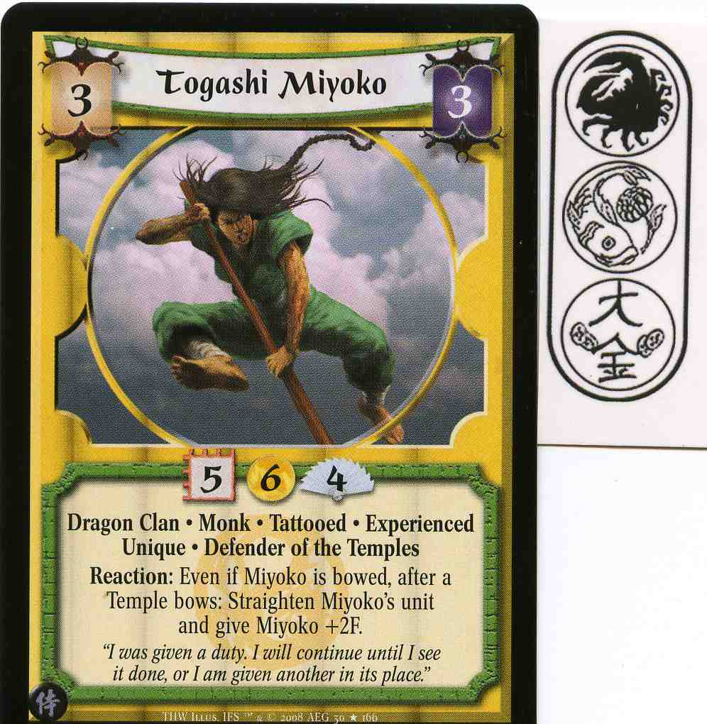 Togashi Miyoko (Experienced) FOIL