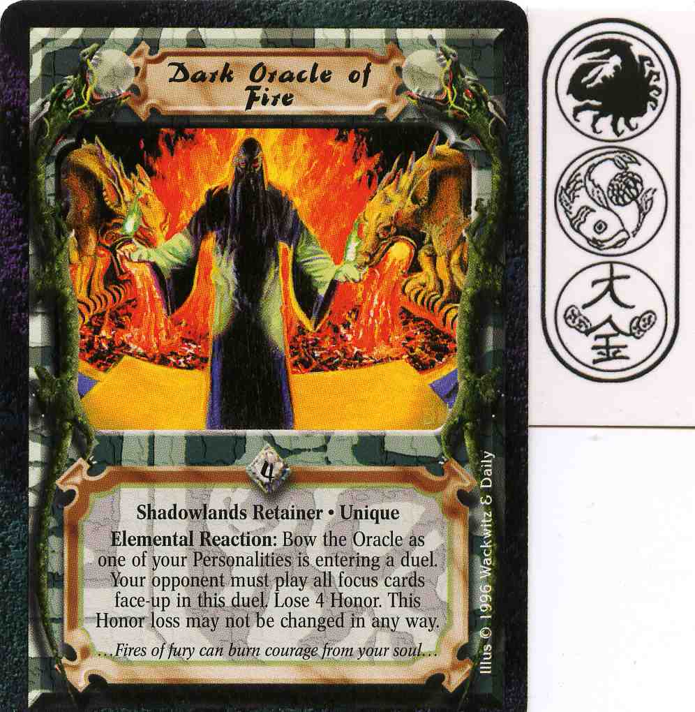 Dark Oracle of Fire
