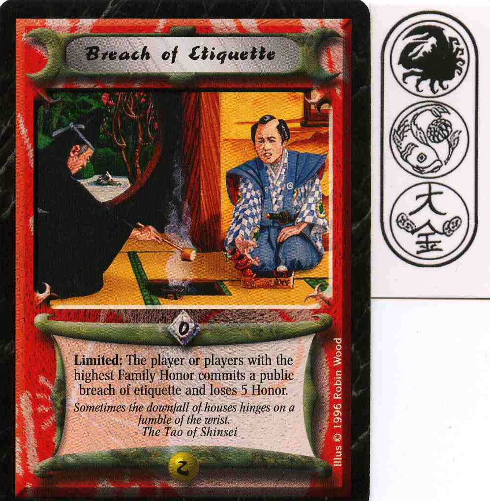 Breach of Etiquette
