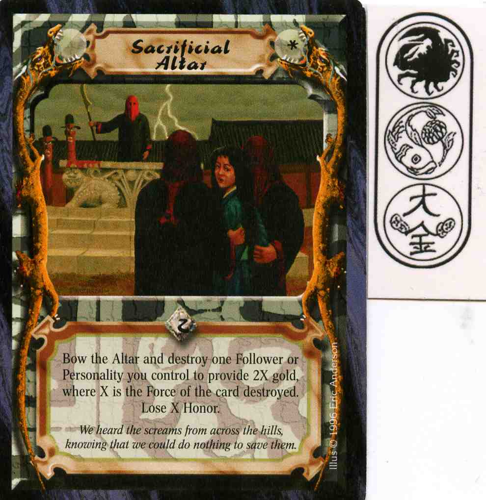Sacrificial Altar