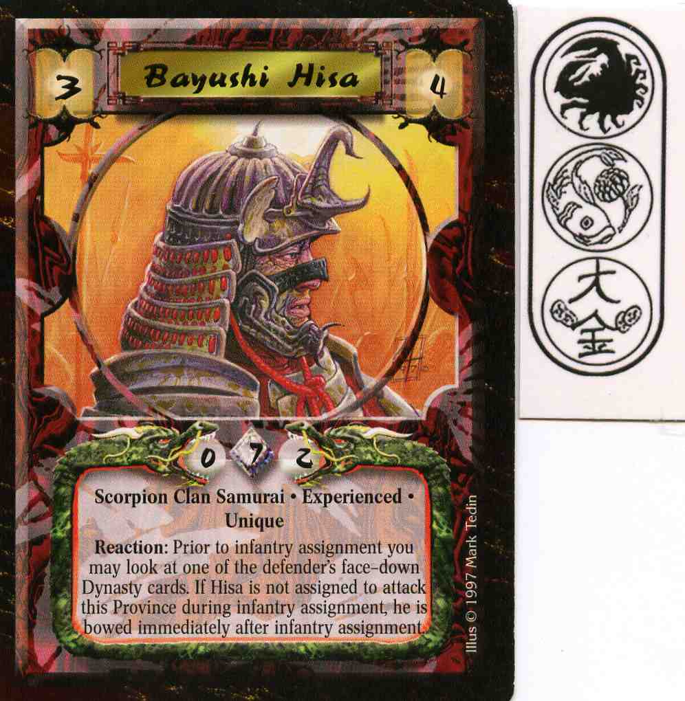 Bayushi Hisa (Experienced)