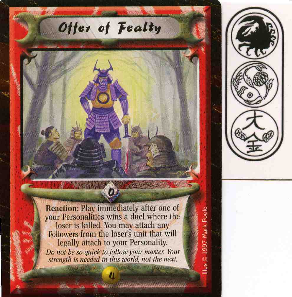 Offer of Fealty