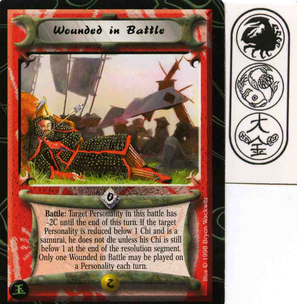 Wounded In Battle