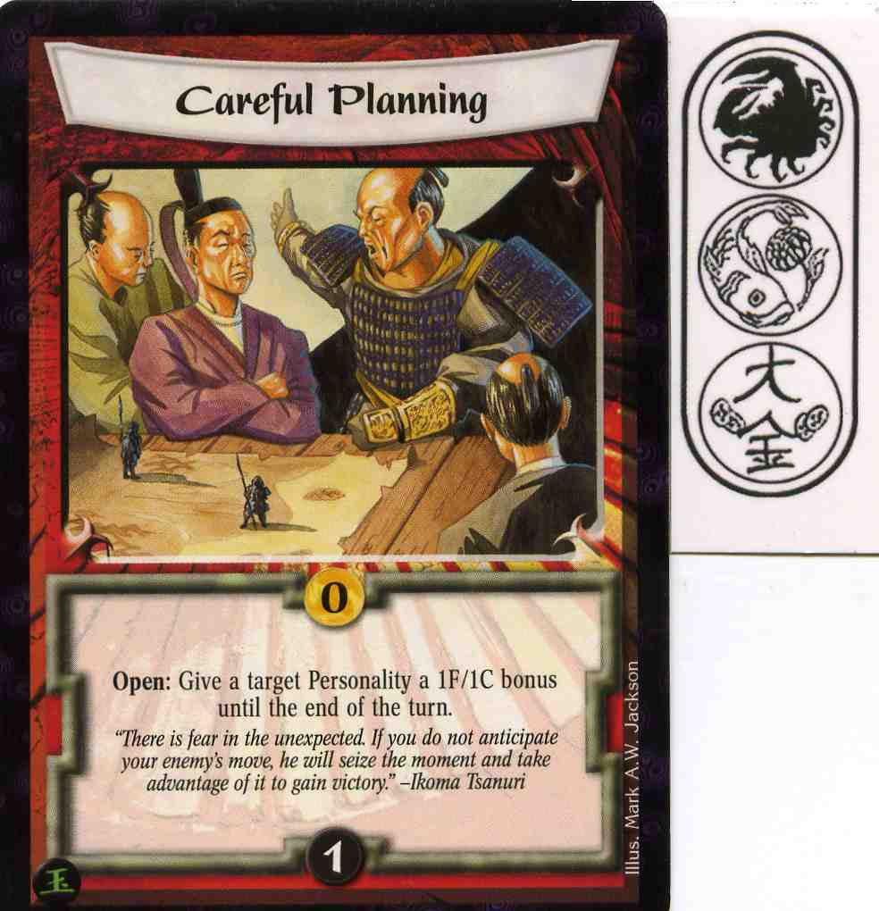 Careful Planning