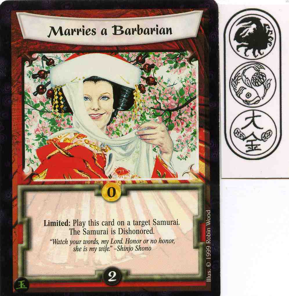Marries a Barbarian