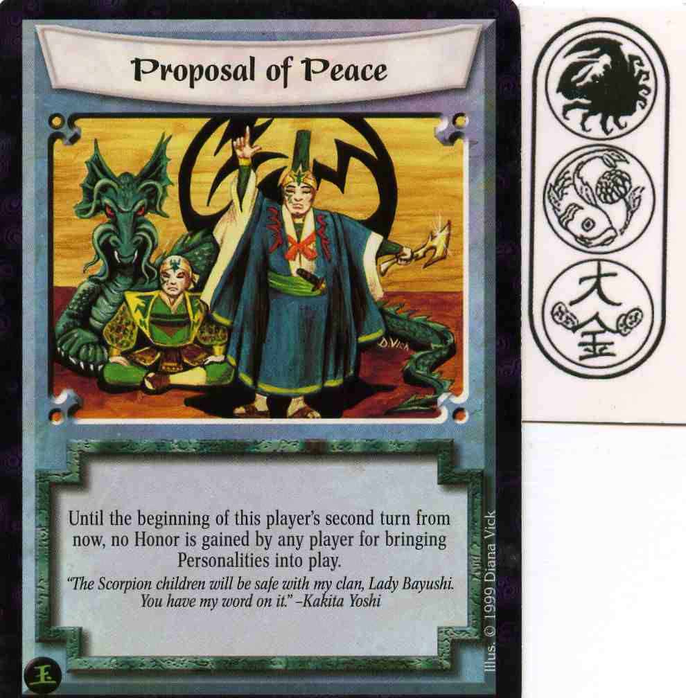 Proposal of Peace