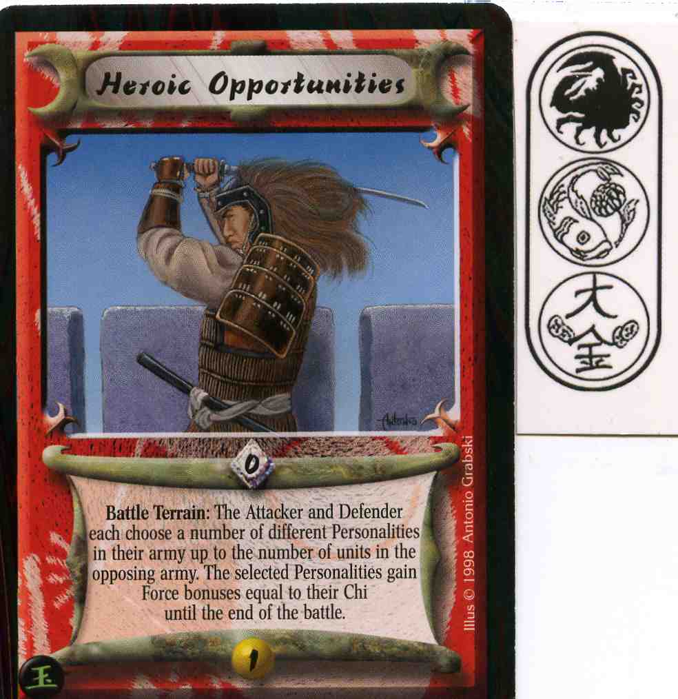 Heroic Opportunities