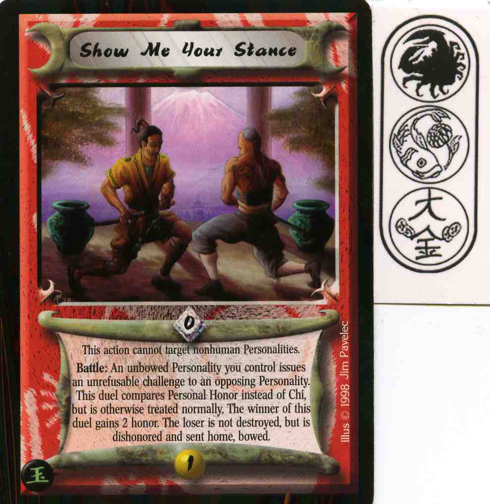 Show Me Your Stance
