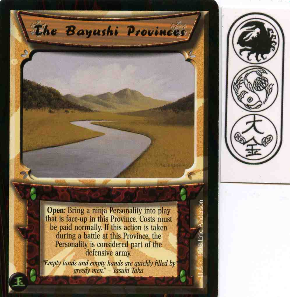 The Bayushi Provinces